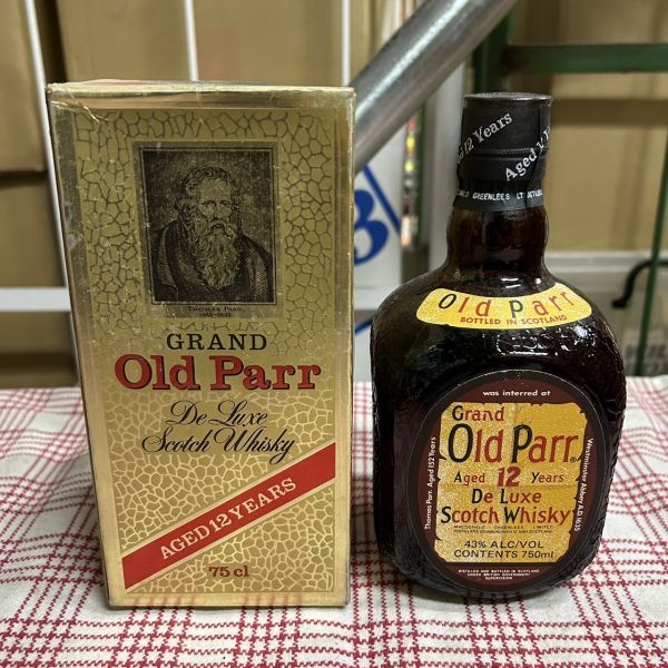 A17】未開栓 古酒 Old Parr オールドパー 12年 Scotch Whisky A17】未開栓 古酒 Old Parr オールドパー 12年 Scotch Whisky