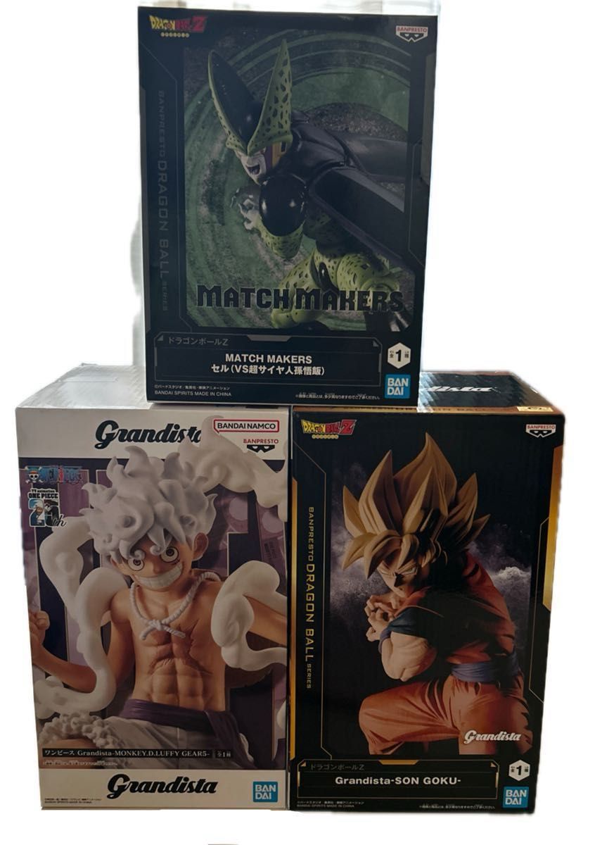 ドラゴンボールZ 孫悟空 セル ワンピース ルフィ Grandista