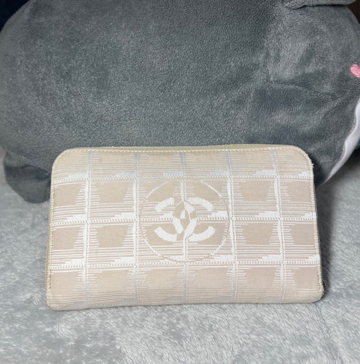 シャネル CHANEL 長財布 ラウンドファスナー キャンバス シャネル CHANEL 長財布 ラウンドファスナー キャンバス