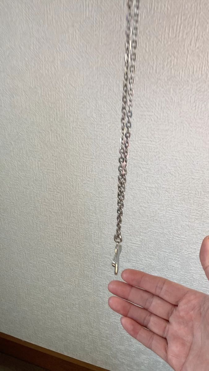 ネックレス 十字架クロス シルバー風