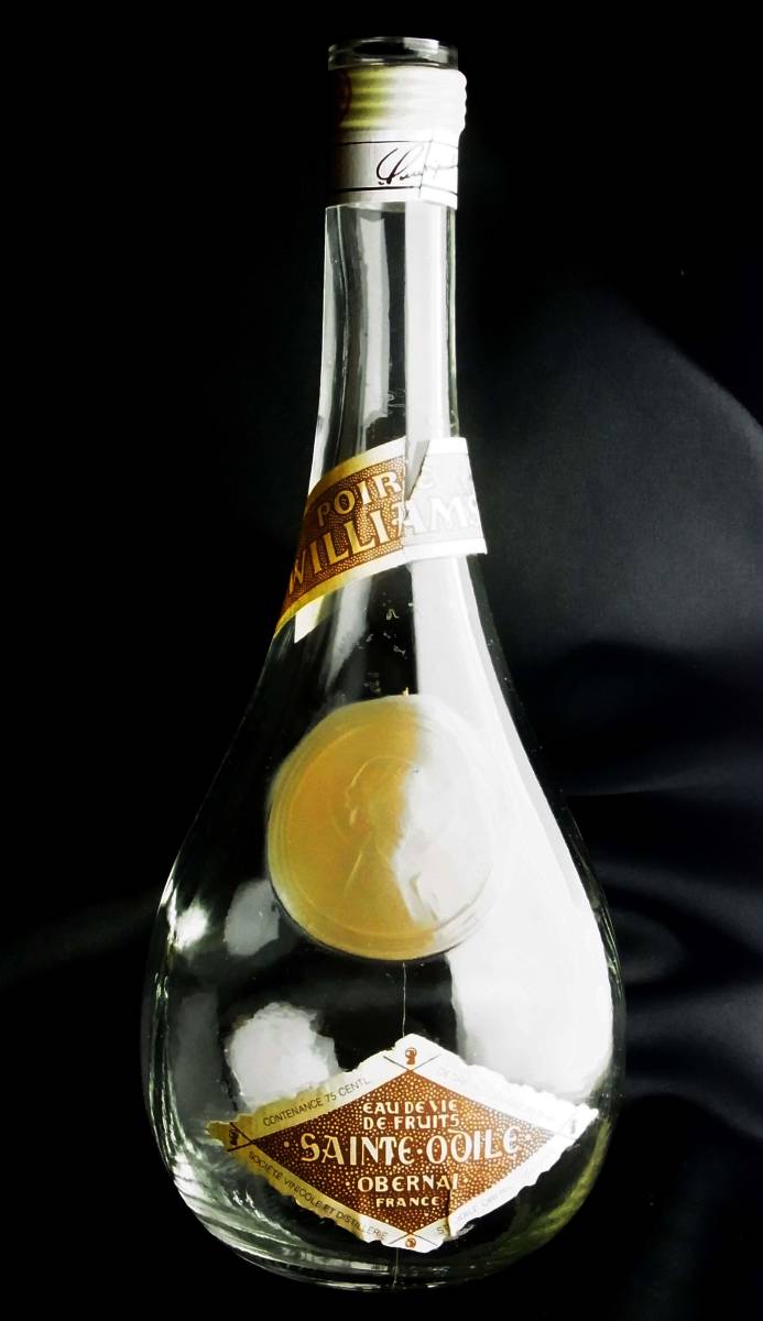 稀少 RENE LALIQUE ルネ・ラリック 聖オディール 紙ラベル付き 大きなボトル Clos Sainte-Odile 20' クロ・サント・オディール 瓶 カラフ_画像1