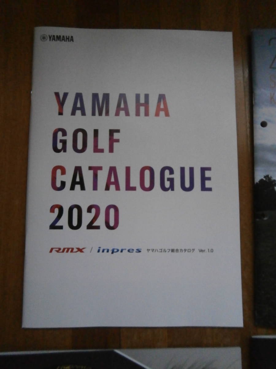 YAMAHA ヤマハ　本間　キャスコ　ベティナルディ　ゴルフ　GOLF　製品カタログ　クラブ　バッグ クラブ　ウェア　　2020年　　_画像2