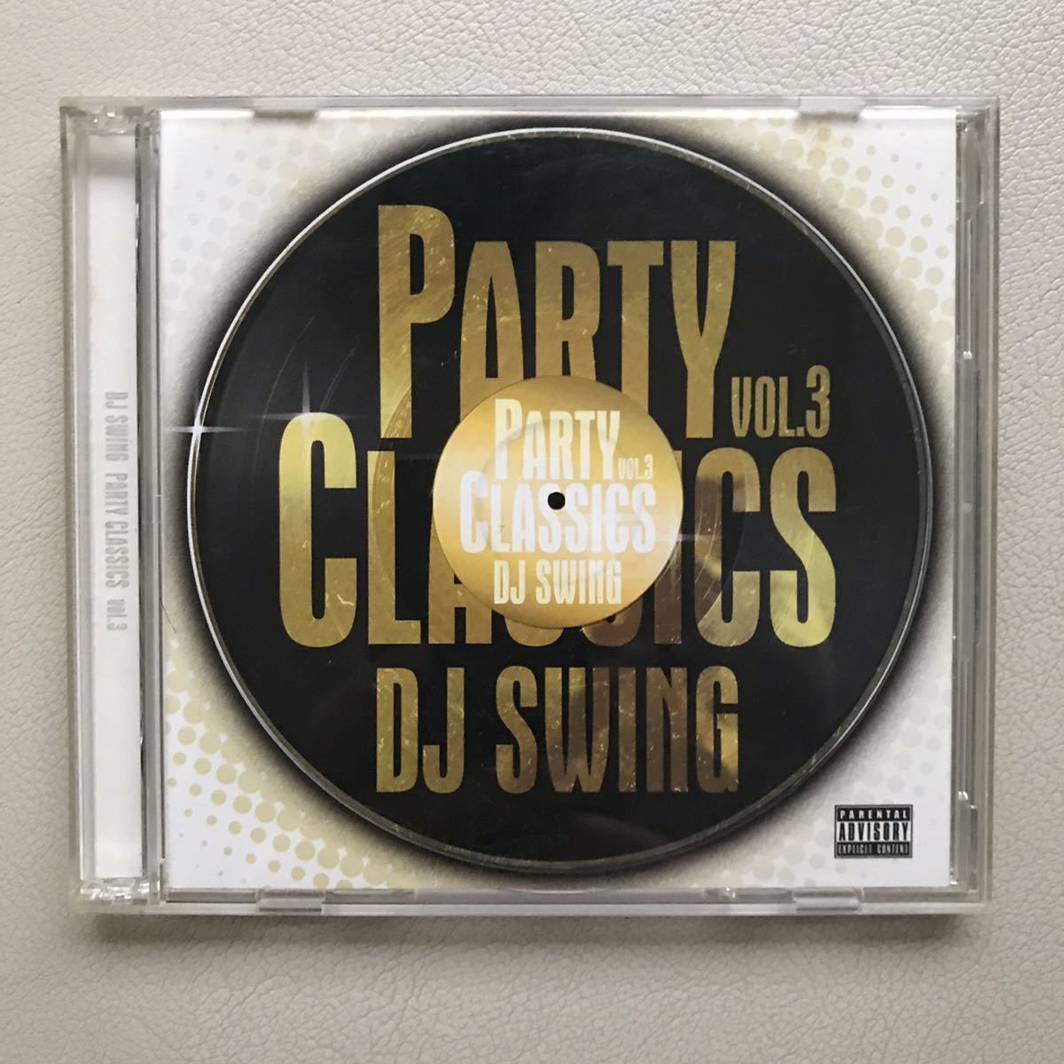 送料無料 / DJ SWING / PARTY CLASSICS VOL3 / ２枚組 / R&B HIPHOP MIX / komori hiroki celory shu-g koco kiyo