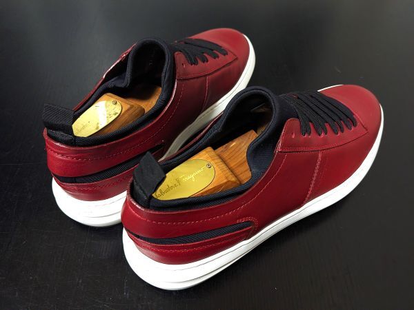試着程度 フェラガモ 7.5EE Ferragamo 最上位ライン ♯TZ46413 試着程度 フェラガモ 7.5EE Ferragamo 最上位ライン ♯TZ46413