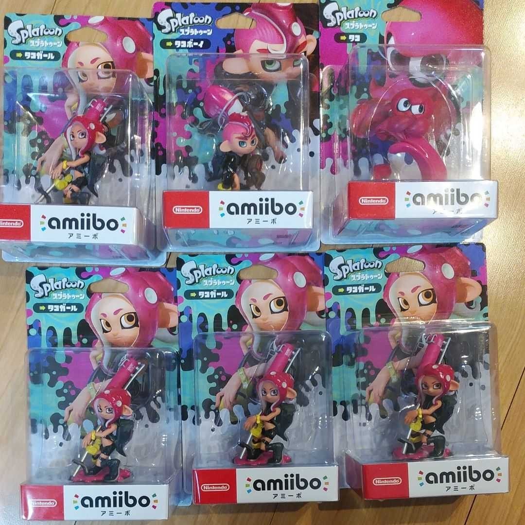 【日本産】 amiibo スプラトゥーン タコガール タコボーイ ヒメ ゲームキャラクター - evinthayer.com