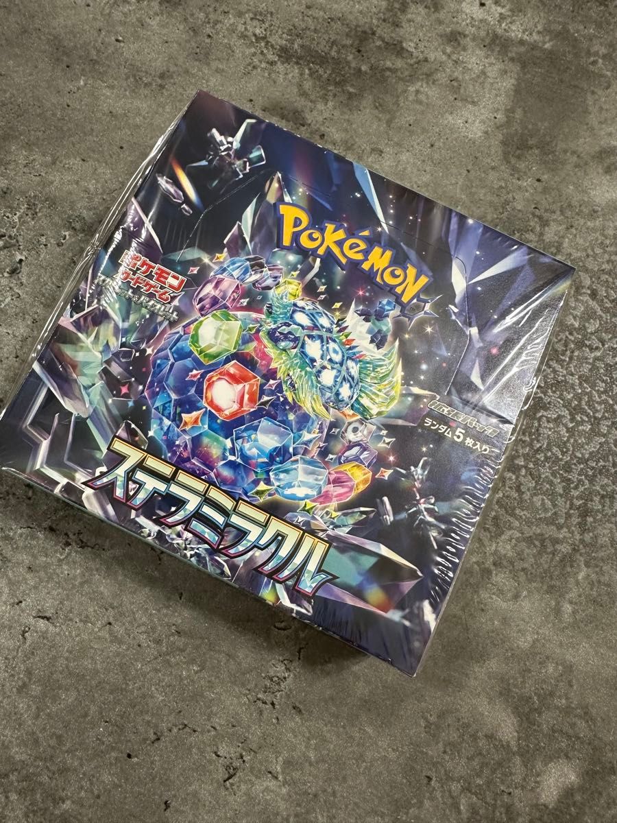 【未開封】ポケモンカード ステラミラクル 1BOX シュリンク付