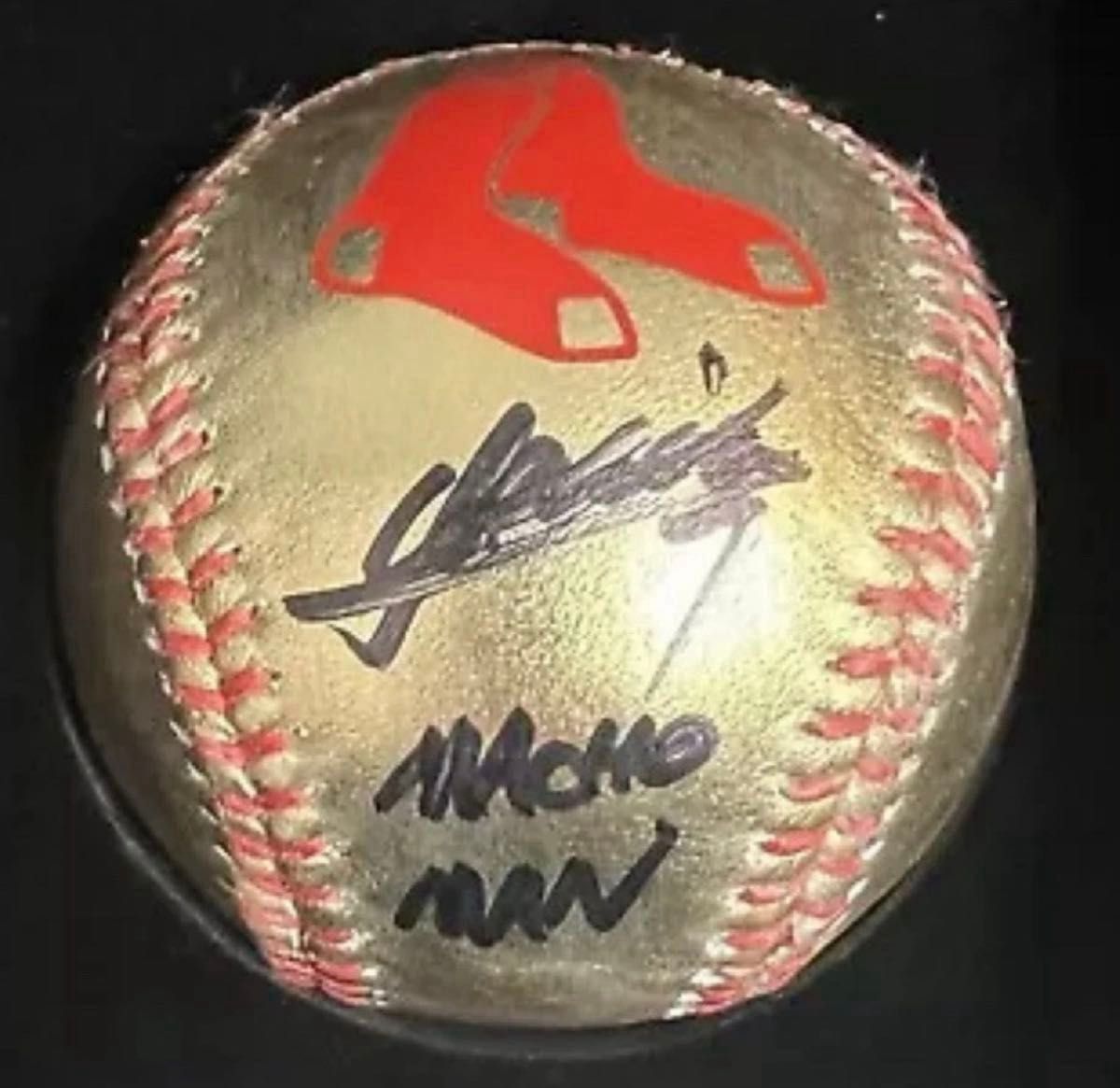 早い者勝ち 貴重品 MLB 吉田正尚 サイン ボール macho man 直筆 早い者勝ち 貴重品 MLB 吉田正尚 サイン ボール macho man 直筆