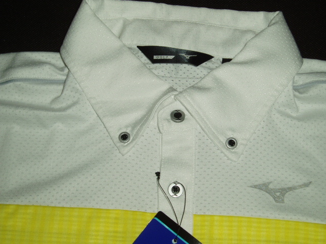 N5　即決！新品★ミズノ（MIZUNO）ストレッチソフトシャツ 半袖　【M】\8,690　　動きやすい設計「ミズノムーブテック」 送料188円より_画像2