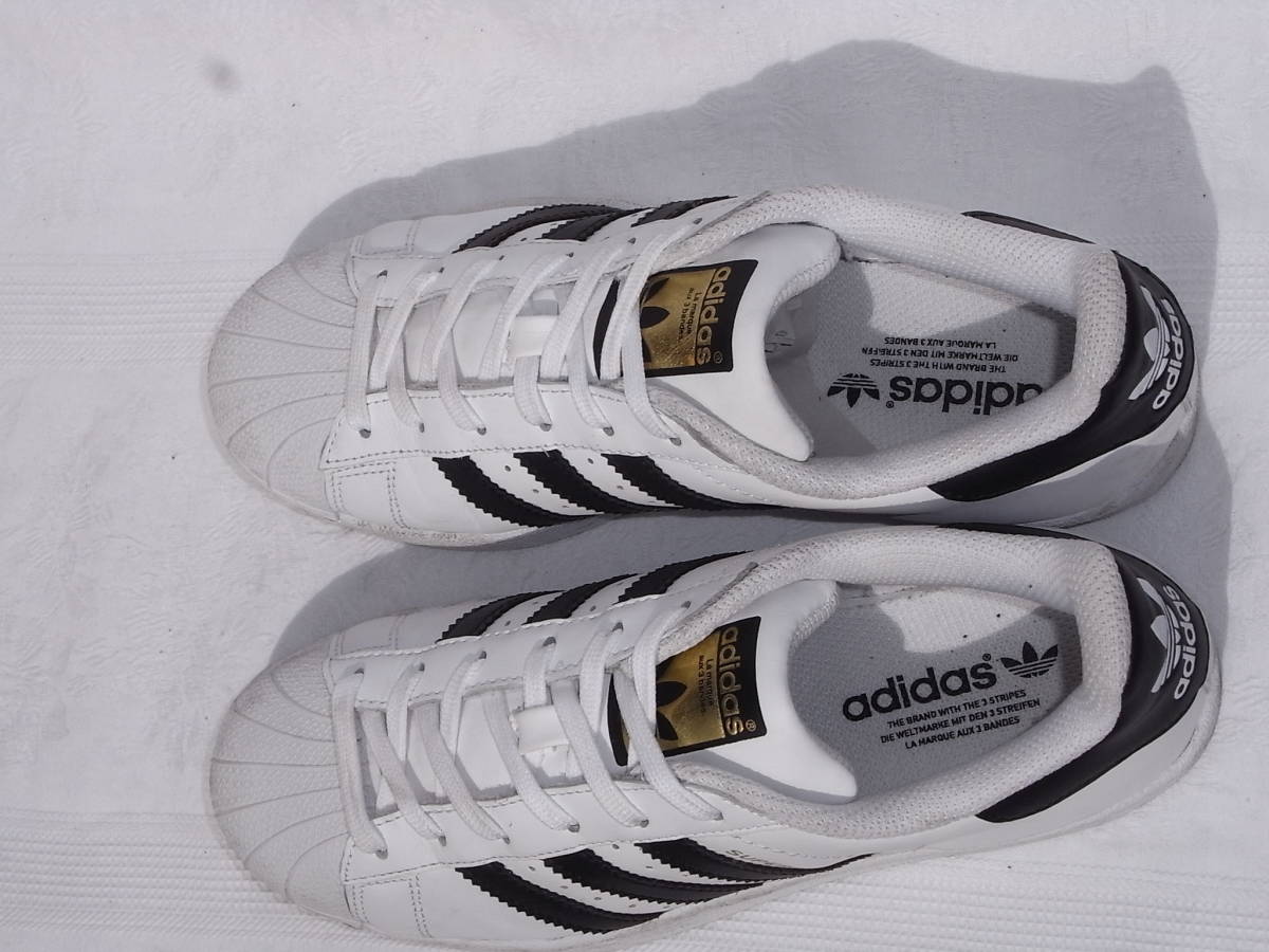 ヤフオク 美品 Addidas アディダス スーパースター ２０１