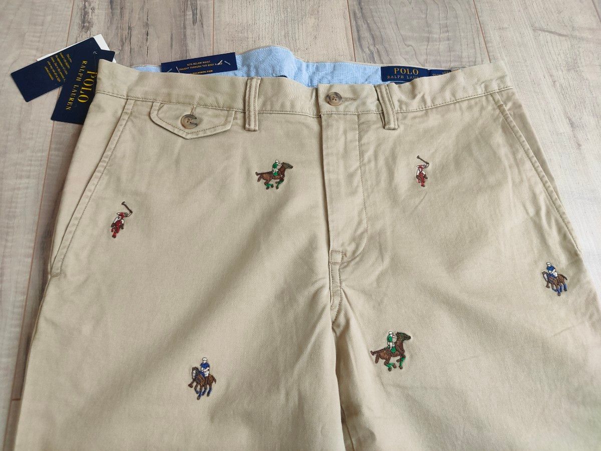 W31 L30 新品 ラルフローレン 総柄 チノパン チノ パンツ 検 W31 L30 新品 ラルフローレン 総柄 チノパン チノ パンツ 検