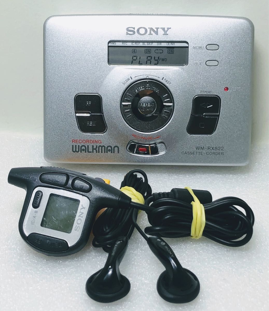 美品】SONY カセット WALKMAN WM-RX822 【ジャンク品】|Yahoo 美品】SONY カセット WALKMAN WM-RX822 【ジャンク品】|Yahoo