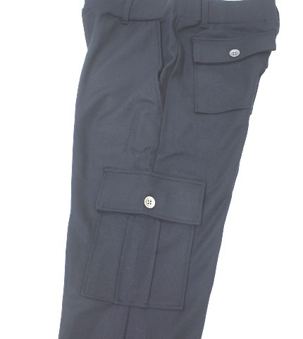 WJKW (ダブルジェーケーダブル) Loose Cargo Pants ルーズカーゴパンツ ミリタリー BLACK 36 WAORKワーク スラックス トラウザー6ポケット_画像5