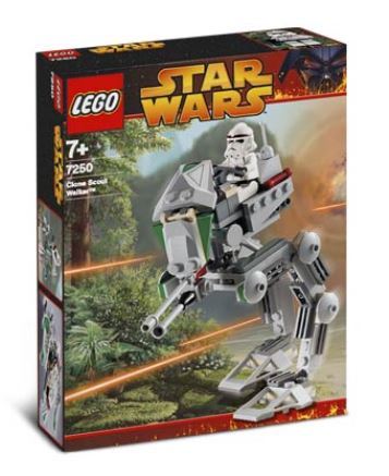 レゴ LEGO ☆ スターウォーズ Star Wars ☆ 7250 クローン・スカウト・ウォーカー Clone Scout Walker ☆ 新品・未開封・ダメージ箱 _画像1