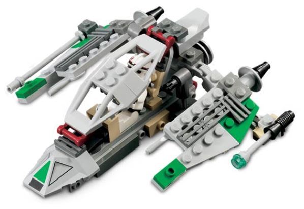 レゴ LEGO ☆ スターウォーズ Star Wars ☆ 7250 クローン・スカウト・ウォーカー Clone Scout Walker ☆ 新品・未開封・ダメージ箱 _画像3