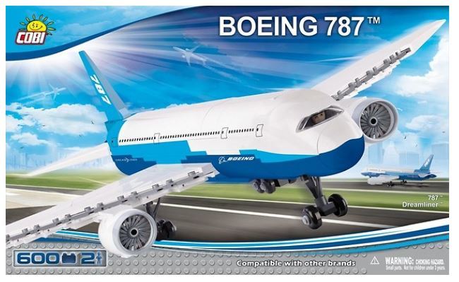 絶版 ☆ COBI ブロック ☆ ボーイング航空機・飛行機 シリーズ ☆ ボーイング 787 ドリームライナー Dreamliner / Boeing 787 ☆ 新品 EU製 2