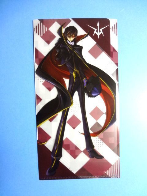 Не продавать/бонус ★ Код Geass Rebellion Lelouch выставка/билет Clear File/Zero ★ доставка 250 иен ~