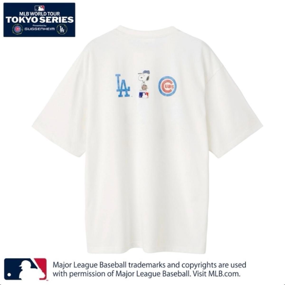 MLB×スヌーピー コラボTシャツ Mサイズ PLAZA限定|Yahoo!フリマ MLB×スヌーピー コラボTシャツ Mサイズ PLAZA限定|Yahoo!フリマ