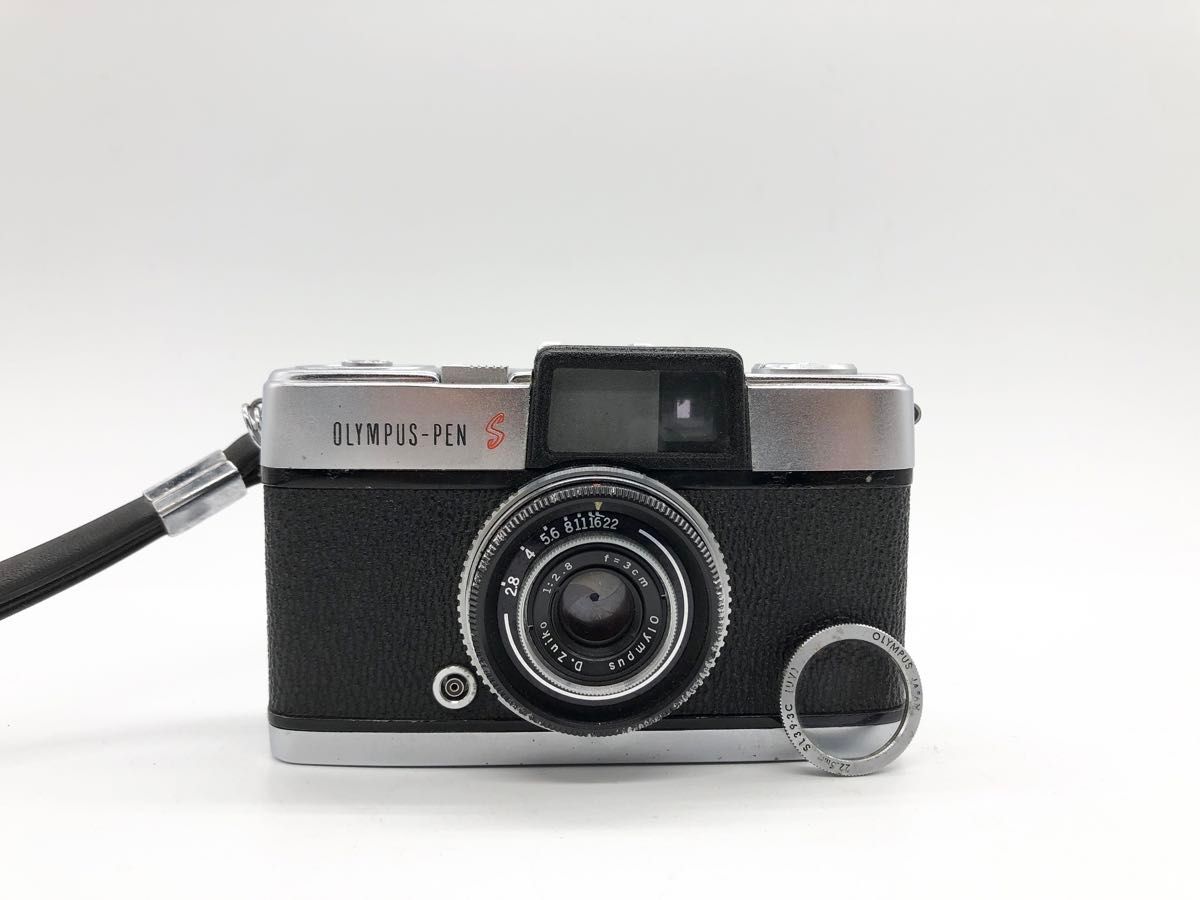 【完動品】希少フィルター付きOLYMPUS PEN Sフィルムカメラ動作確認済み 完動品】OLYMPUS PEN S フィルムカメラ 動作確認済 コンパクト