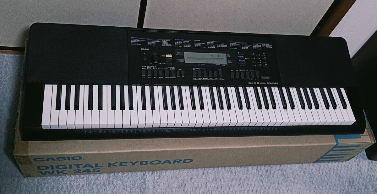 美品 CASIO 76鍵盤 電子キーボード WK-245|Yahoo!フリマ(旧 美品 CASIO 76鍵盤 電子キーボード WK-245|Yahoo!フリマ(旧