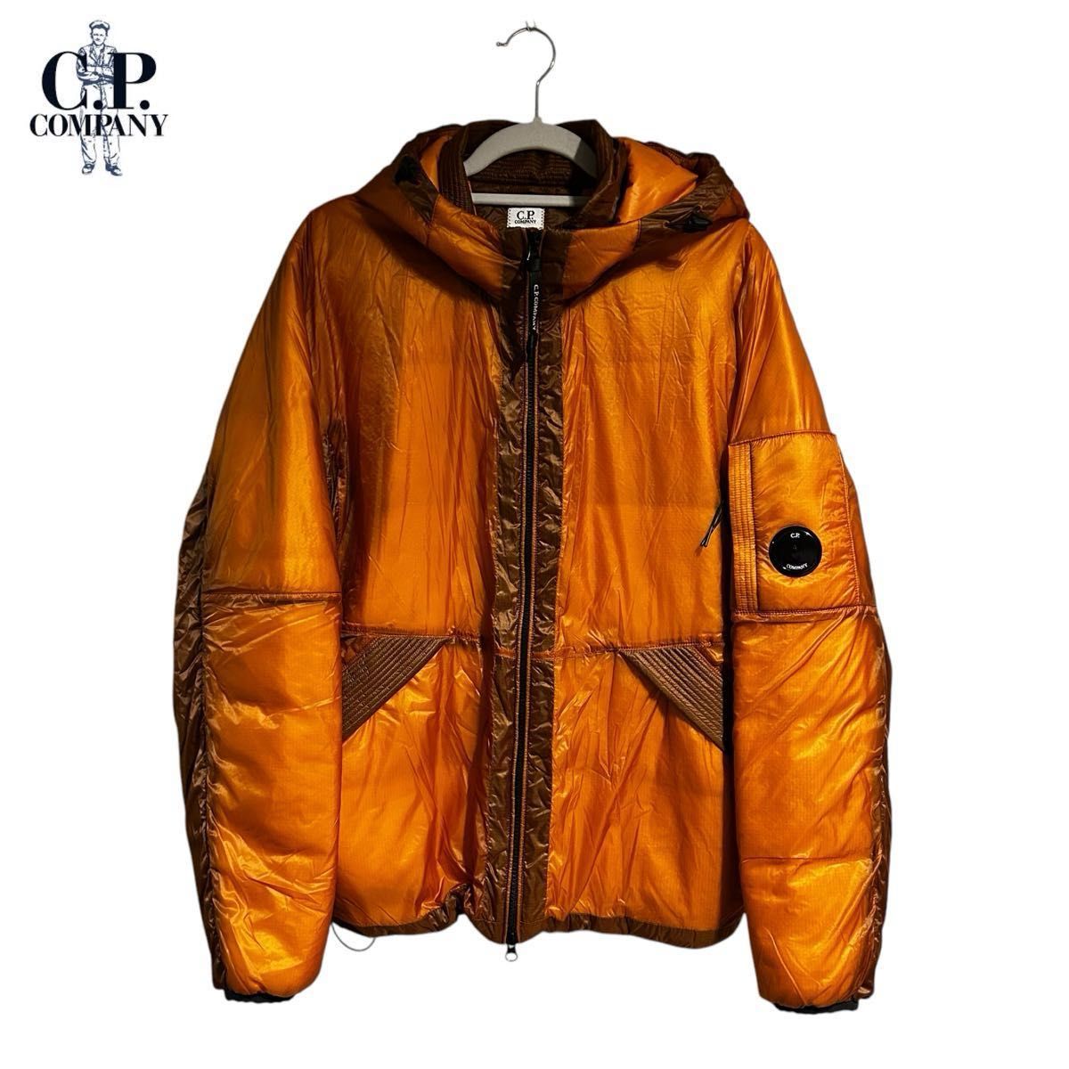 C P COMPANY DDSHELL Outline Down Jacket オレンジ ダウン C P COMPANY DDSHELL Outline Down Jacket オレンジ ダウン