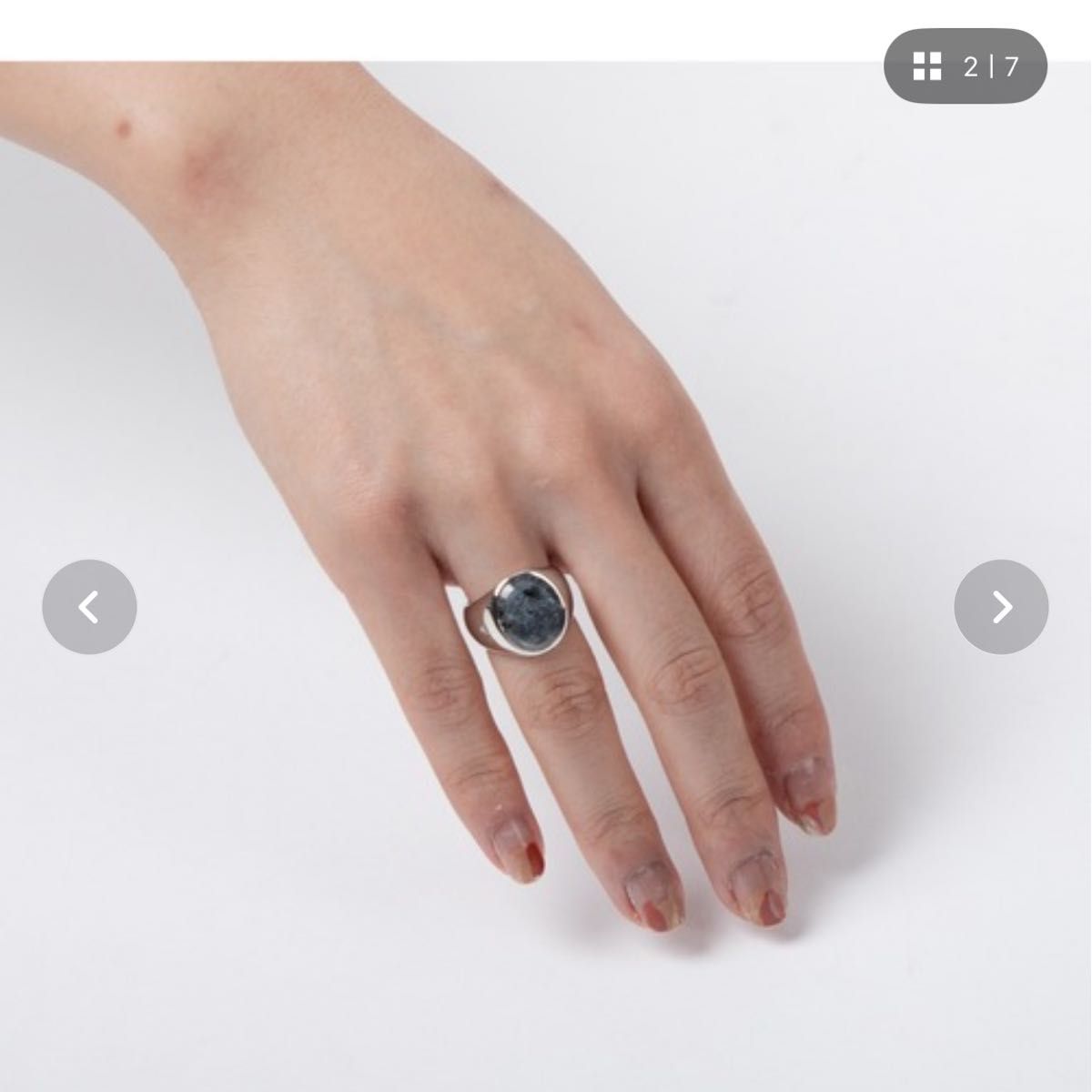 oval larvikite ring トムウッド オーバル ラルビカイトリング oval larvikite ring トムウッド オーバル ラルビカイトリング