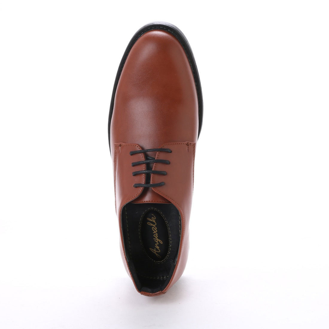 16121 アウトレット ビジネスシューズ 25.5cm ブラウン レースアップ メンズ 紳士靴