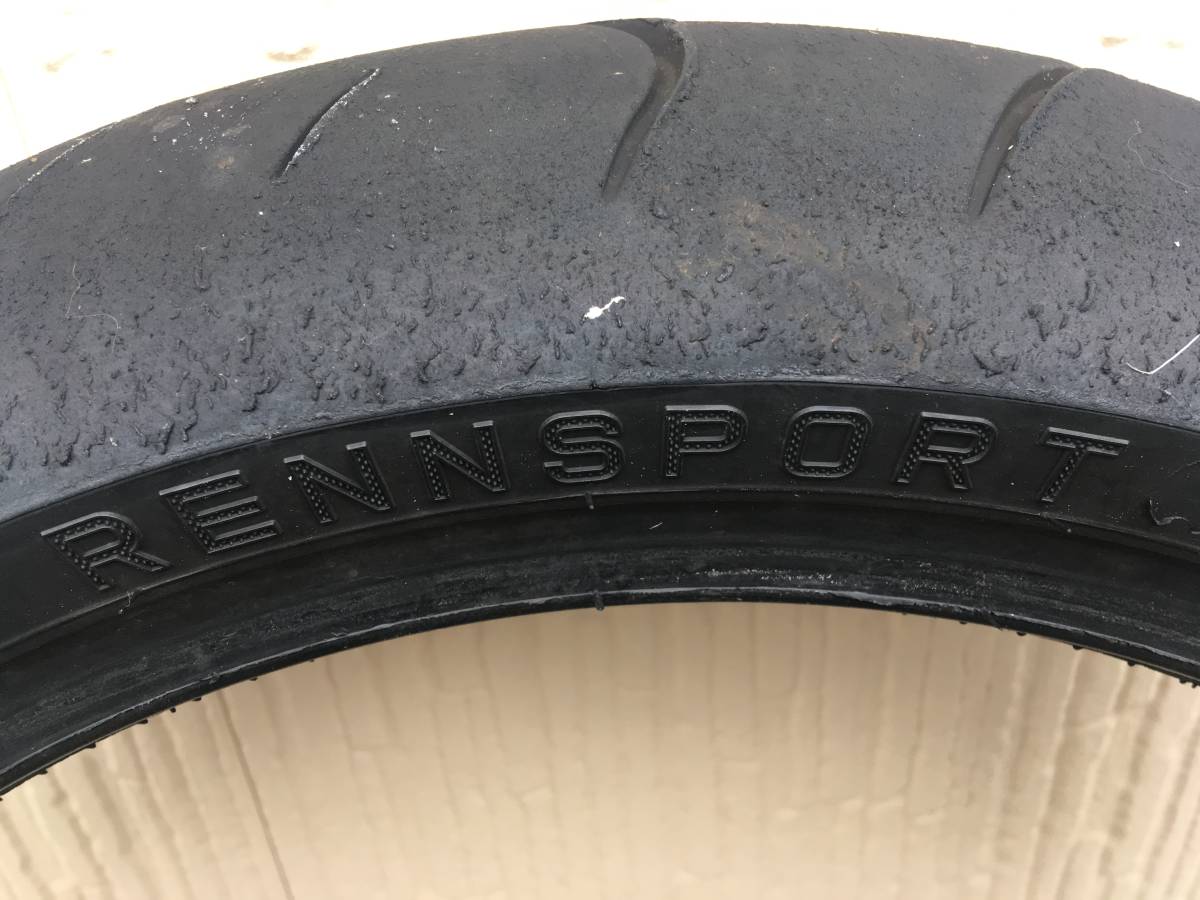 METZELER RENNSPORT 150/60-17 中古品_画像3