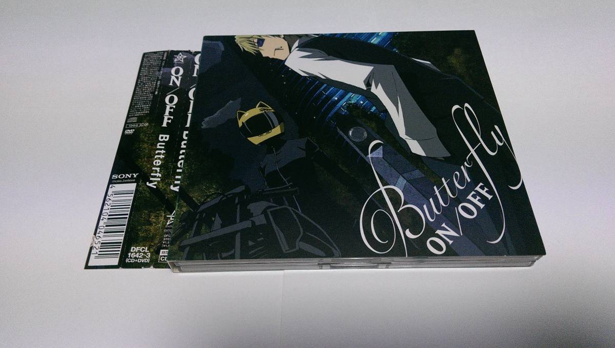 ●ON/OFF！「BUTTERFLY」アニメ盤DVD付！_画像1