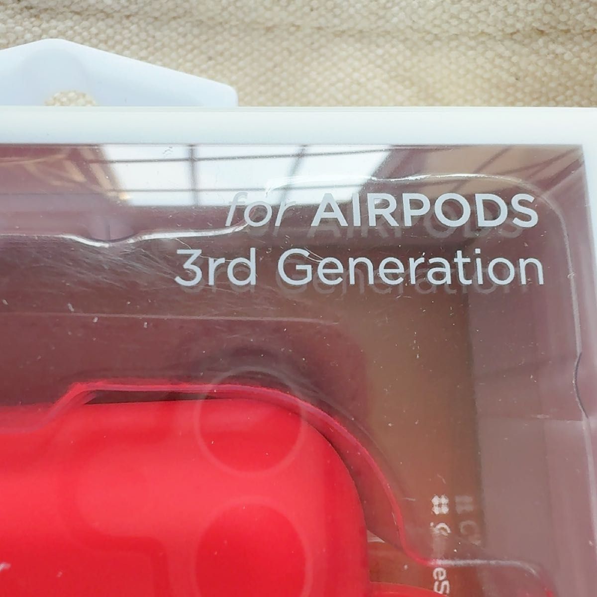 未開封 AirPods第3世代 カラビナ付き ケース 赤 レッド|Yahoo 未開封 AirPods第3世代 カラビナ付き ケース 赤 レッド|Yahoo