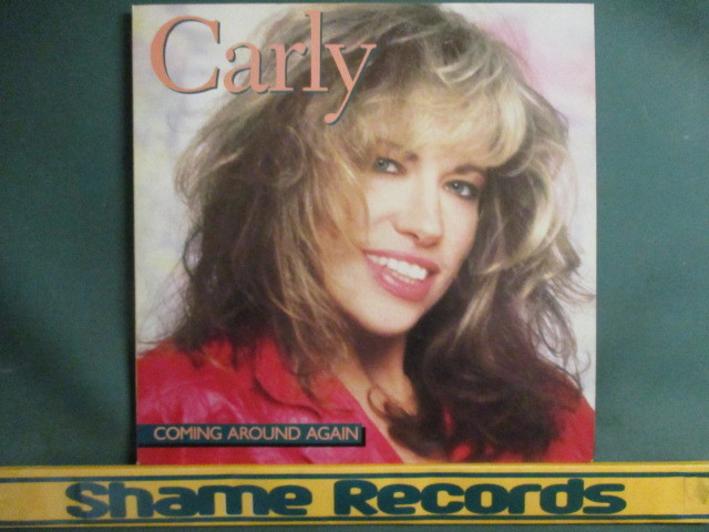 Carly Simon ： Coming Around Again LP // As Time Goes By/ The Stuff That Dreams Are Made Of / 落札5点で送料無料_画像1