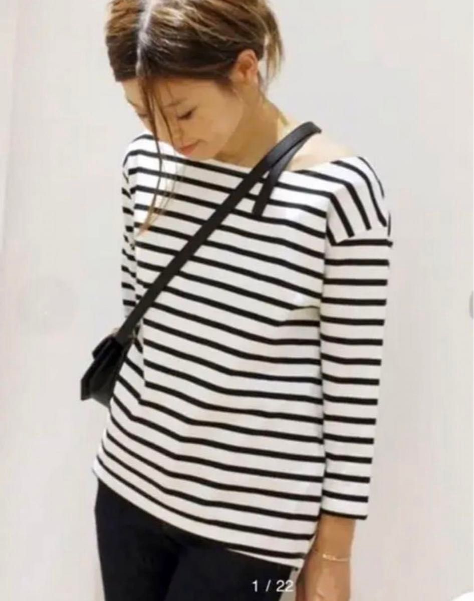 Deuxieme Classe PATRICIA ボーダーカットソー