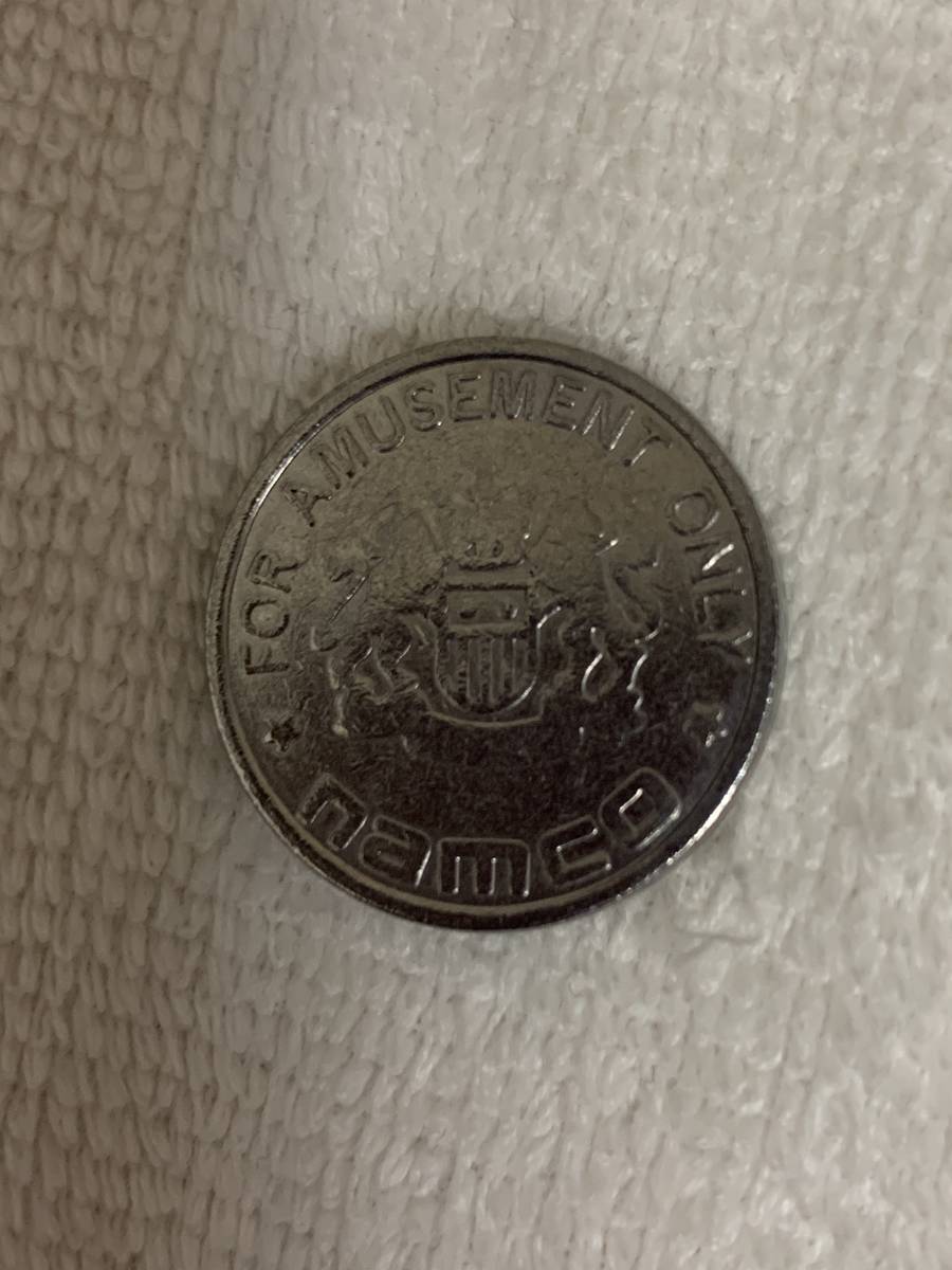 ゲームセンター　プラボ　ナムコ　コイン　25×4本　100枚　直径２ｃｍぐらい　レトロコインゲーム　コイン落とし_画像2