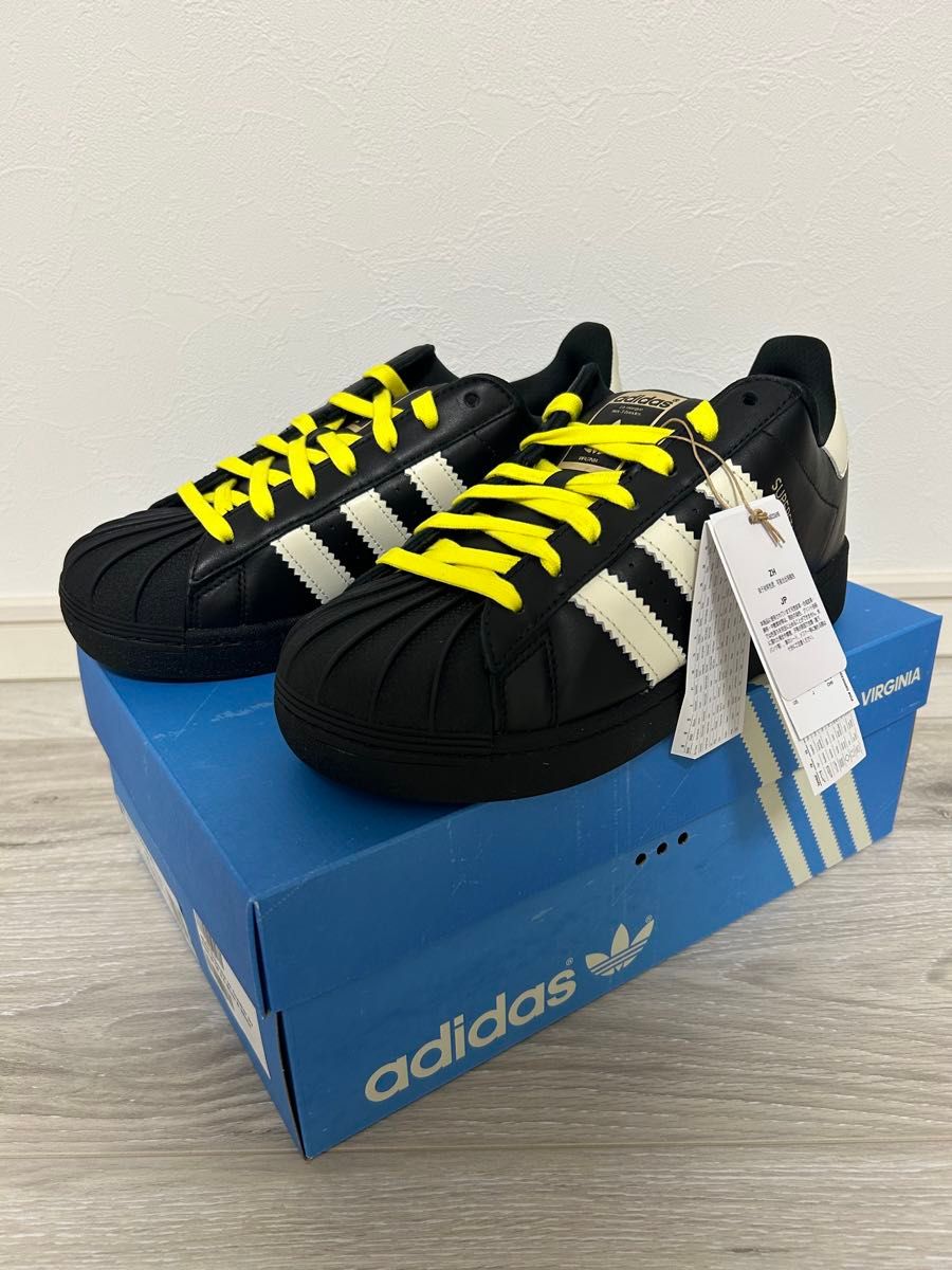 ADIDAS VIRGINIA SUPERSTAR 92 コアブラック 630 アディダス ADIDAS VIRGINIA SUPERSTAR 92 コアブラック 630 アディダス