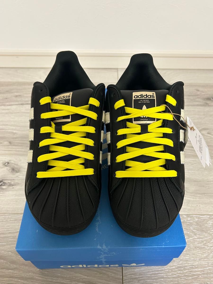 ADIDAS VIRGINIA SUPERSTAR 92 コアブラック 630 アディダス ADIDAS VIRGINIA SUPERSTAR 92 コアブラック 630 アディダス