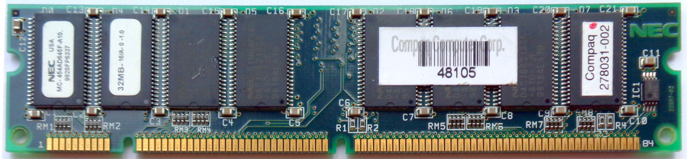 SDRAM 32MB Compaq 278031-002_画像1