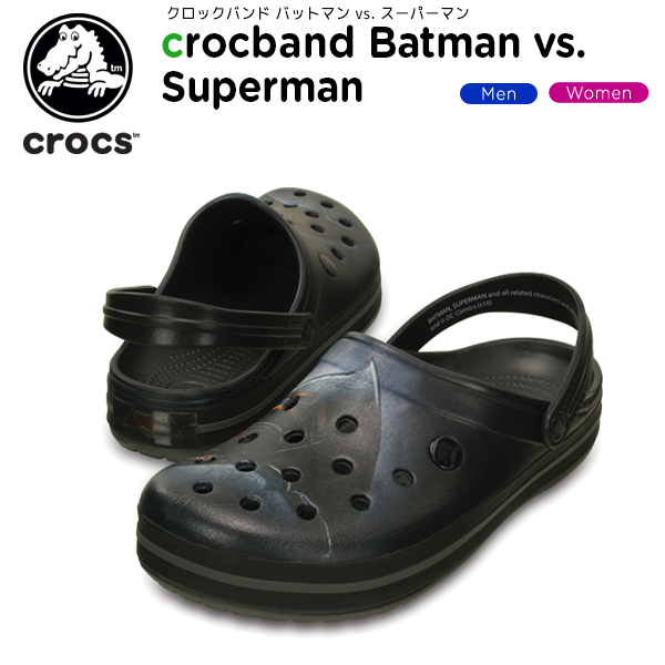 22cm Crocs (crocs) часы частота Batman vs. Супермен (crocband Batman vs. Superman) M4 W6 новый товар 
