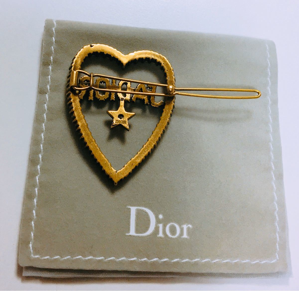 Christian Dior ディオール バレッタ ヘアピン