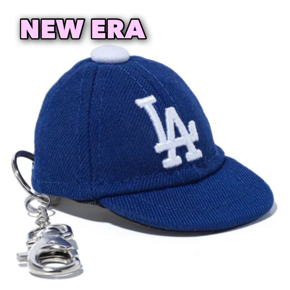 新品】NEWERA ニューエラ キャップキーホルダー ドジャース 大谷 新品】NEWERA ニューエラ キャップキーホルダー ドジャース 大谷
