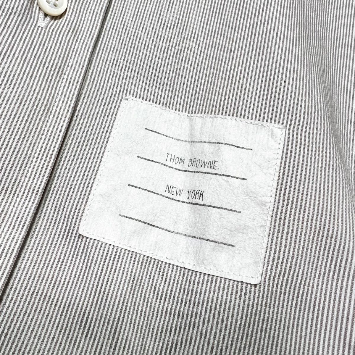 Thom Browne トムブラウン メンズ ストライプ クレリックカラー Thom Browne トムブラウン メンズ ストライプ クレリックカラー
