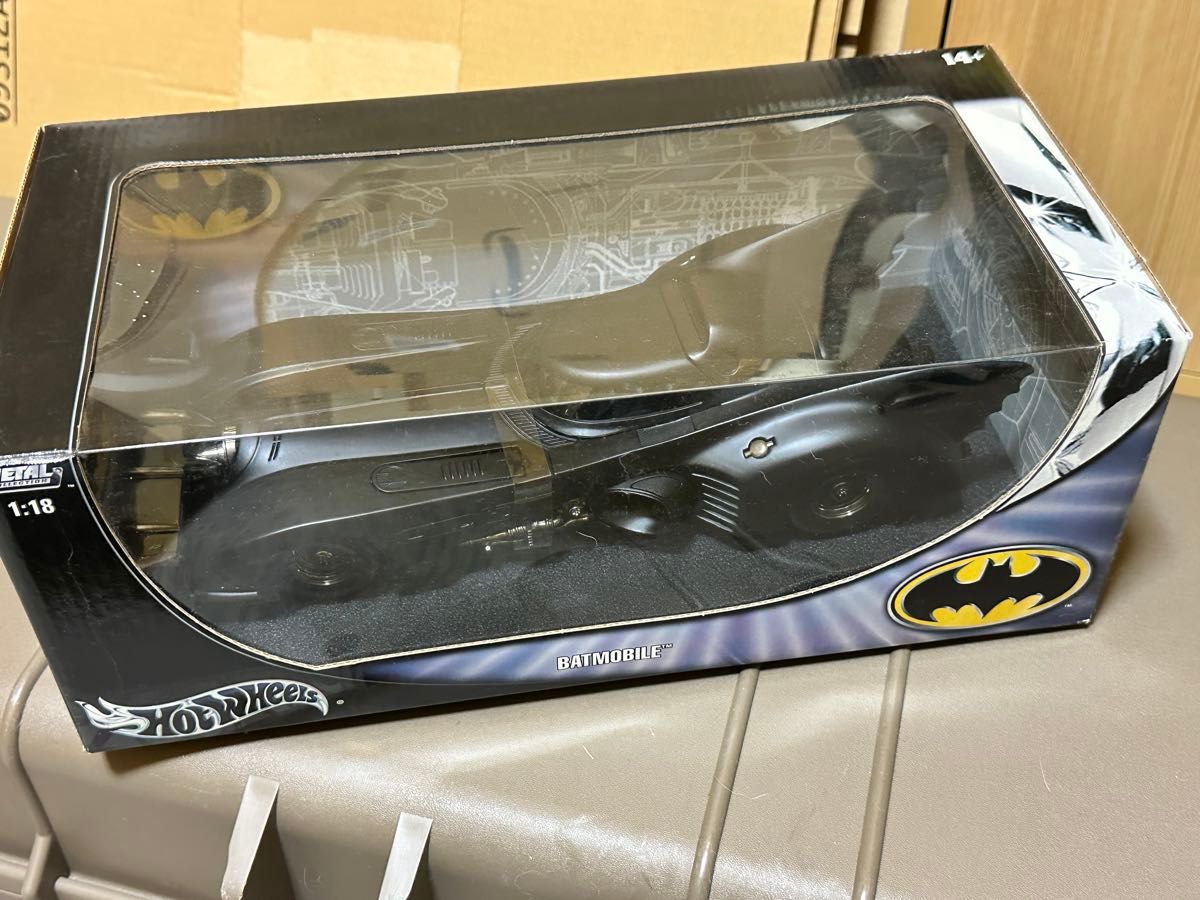 マテル(ホットウィール)1/18 バットモービル ノーマルバージョン マテル(ホットウィール)1/18 バットモービル ノーマル