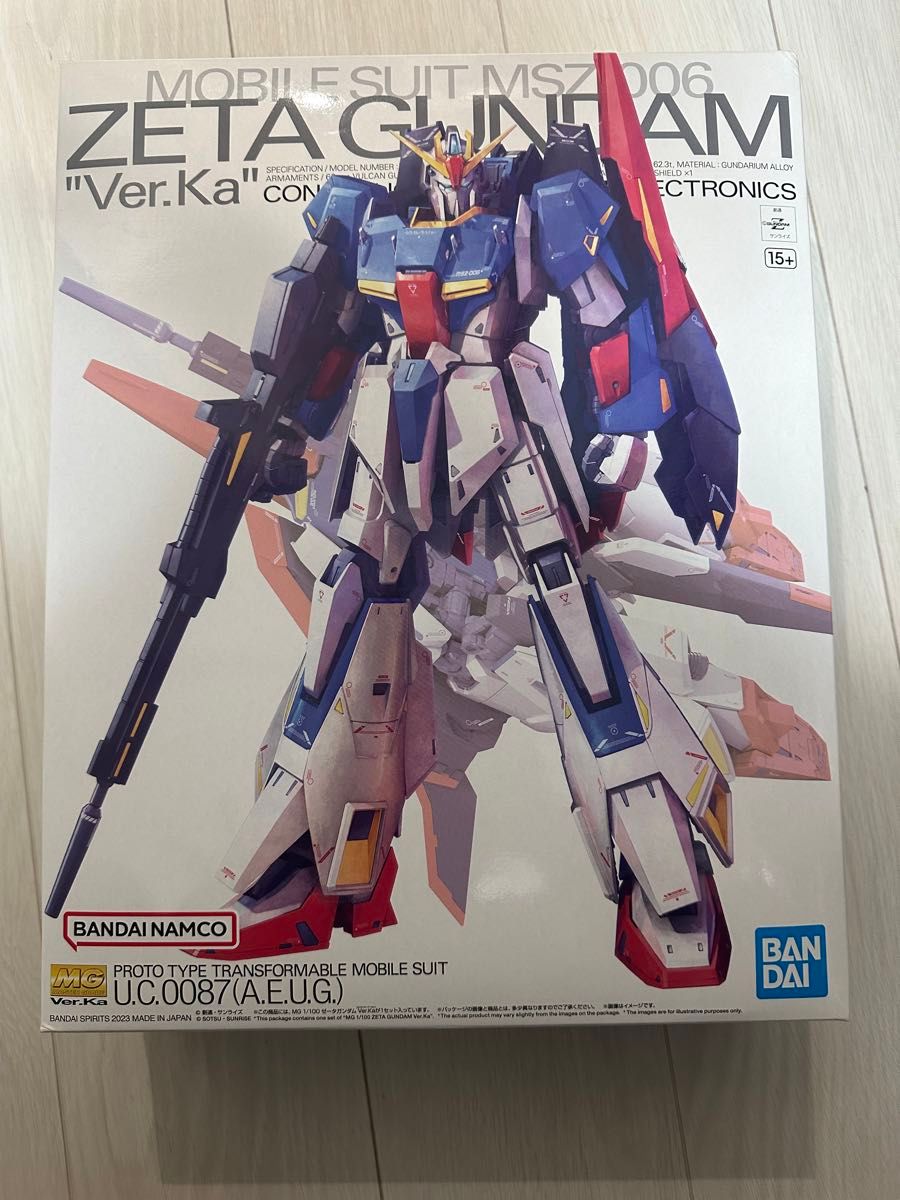 MG ゼータガンダム Zガンダム Ver Ka 未組立｜Yahoo!フリマ（旧