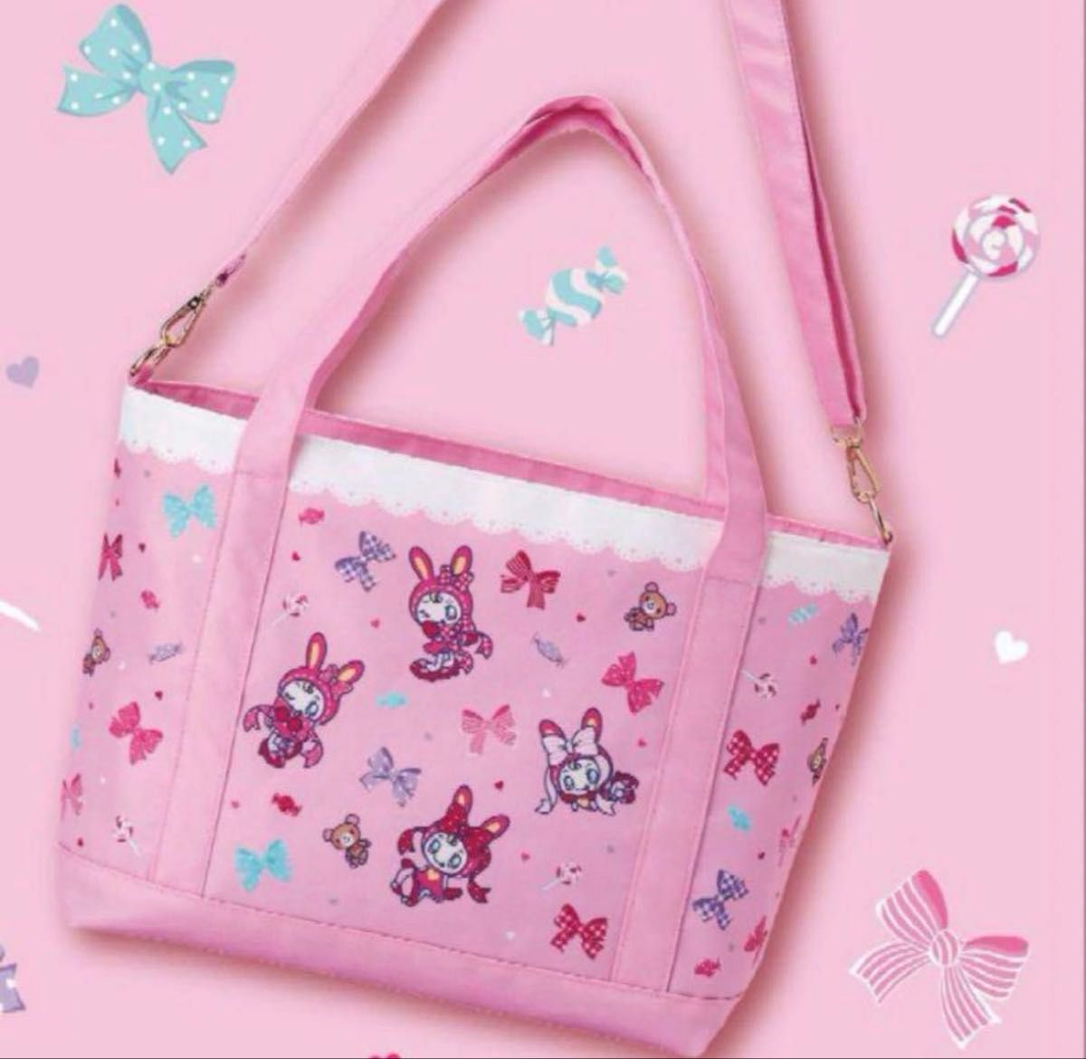 新品未使用品】 メゾピアノ 当りくじ キャリーケース トート 新品未使用品】 メゾピアノ 当りくじ キャリーケース トート