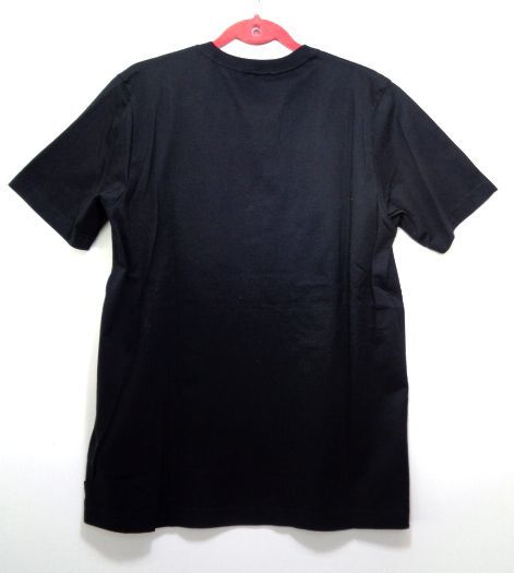メンズ ディーゼル プリント クルーネック Tシャツ ブラック XL_画像2
