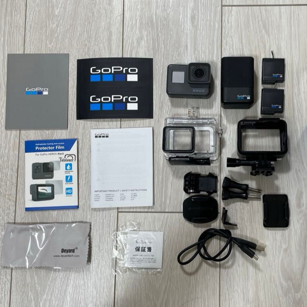 GoPro HERO 5 ブラック アクセサリー付き