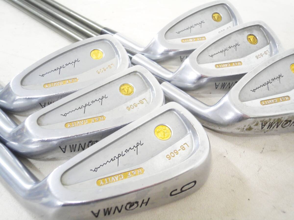 ☆Hiro Honma LB-606 H&F CAVITY☆メンズアイアンセット6本組 ☆Hiro Honma LB-606 H&F CAVITY☆メンズアイアンセット6本組