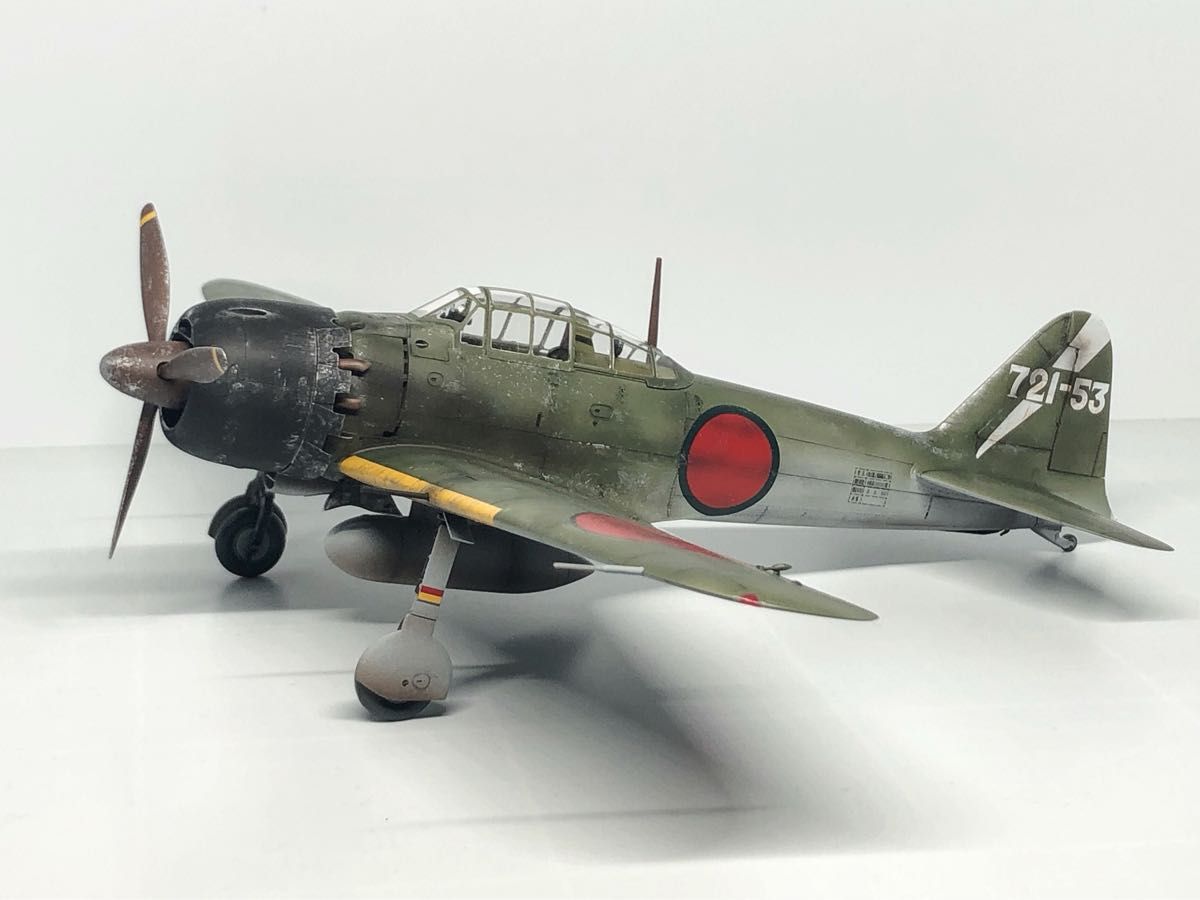 【海賊プラモデル屋完成品】TAMIYA 1/48 零戦52型 海賊プラモデル屋完成品】TAMIYA 1/48 零戦52型 永遠の〇 航空機