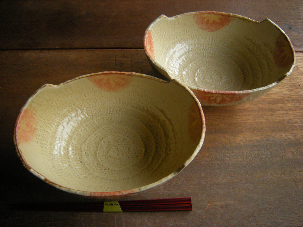  charge ....* article limit [ new goods * waste number ] hand .. pale yellow glaze boat shape large ellipse pot (21.5.x16.x8.5.) pair 2 pieces set together * recommendation * article limit *