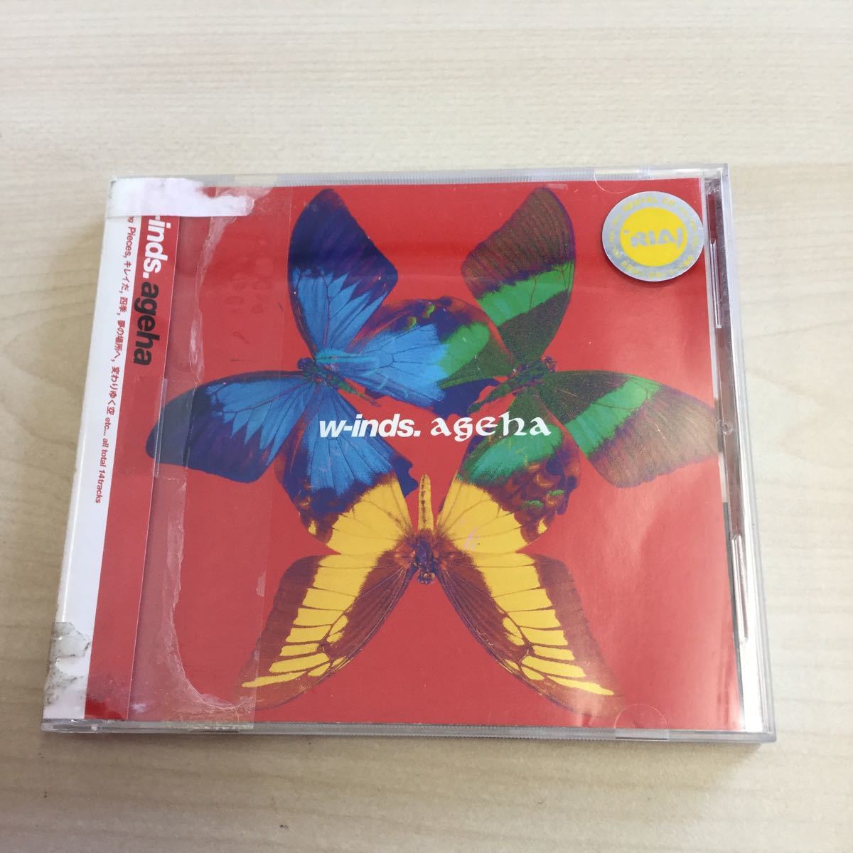 【中古品】アルバム CD w-inds.アゲハ PCCA-02156_画像2