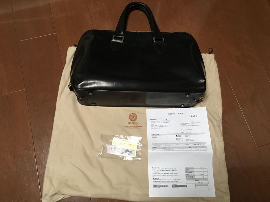 国内正規品 GANZO ガンゾ GUD ジーユーディー バッグ 書類鞄 かばん ブリーフケース 黒 ブラック GUIDI カーフ レザー