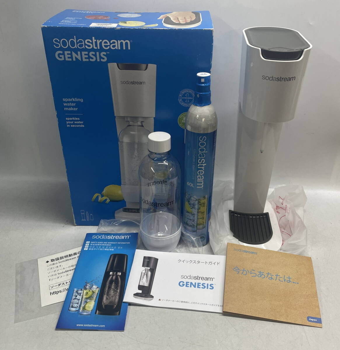 ◇ sodastream GENESIS ソーダストリーム ホワイト系 ◇ sodastream GENESIS ソーダストリーム ホワイト系